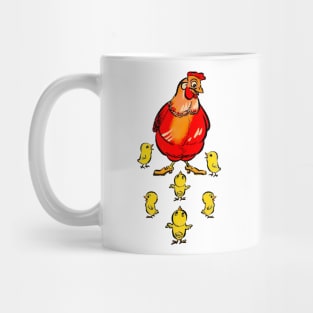 yellow chicks Mug